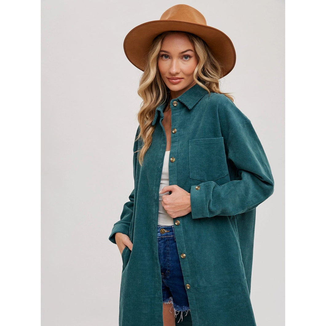 Oversized Corduroy Jacket
