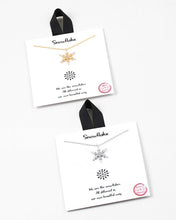 Load image into Gallery viewer, Snowflake Pendant Necklace
