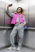 Load image into Gallery viewer, Bright Pink Puffer Padded Vest
