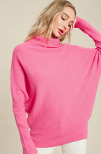 Load image into Gallery viewer, Barbie Pink Dolman Style Sweater
