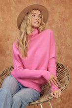 Load image into Gallery viewer, Barbie Pink Dolman Style Sweater
