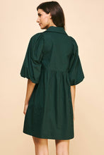 Load image into Gallery viewer, Collared Mini Dress
