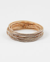 Load image into Gallery viewer, Multi Strand Rhinestone Stretch Bracelets
