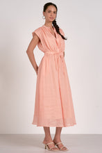 Load image into Gallery viewer, Midi Dress with Waist Tie
