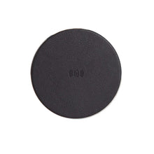 Load image into Gallery viewer, Black Leather Wireless Charging Pad
