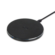 Load image into Gallery viewer, Black Leather Wireless Charging Pad
