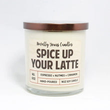 Load image into Gallery viewer, Spice Up Your Latte candle
