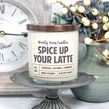 Load image into Gallery viewer, Spice Up Your Latte candle
