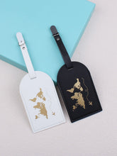 Load image into Gallery viewer, World map luggage tag
