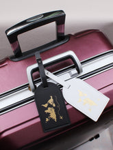 Load image into Gallery viewer, World map luggage tag
