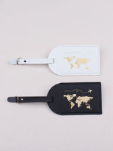 Load image into Gallery viewer, World map luggage tag
