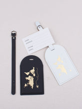 Load image into Gallery viewer, World map luggage tag
