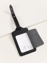 Load image into Gallery viewer, Black life is a journey luggage tag
