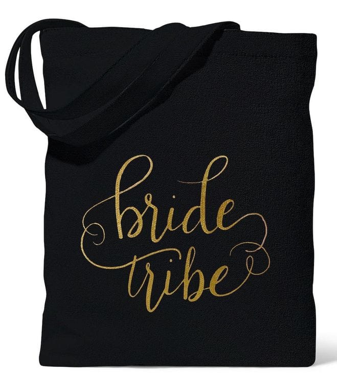 BRIDE TRIBE CANVAS TOTE BAG
