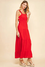 Load image into Gallery viewer, Sleeveless Tiered Maxi Dress
