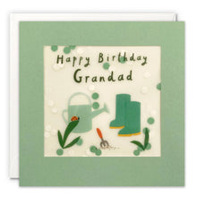 Load image into Gallery viewer, Grandad Gardening Paper Shakies Card
