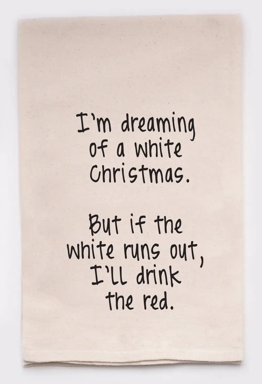 I Am Dreaming of a White Christmas Towels