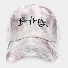 Load image into Gallery viewer, Be Happy Baseball Cap
