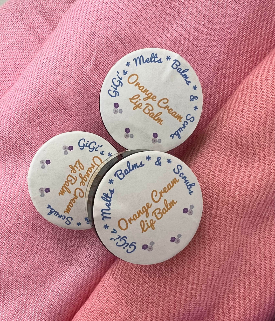 Orange Cream Handmade Lip Balm