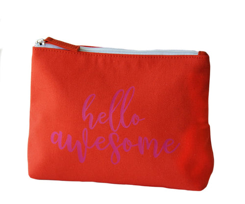 Canvas pouches