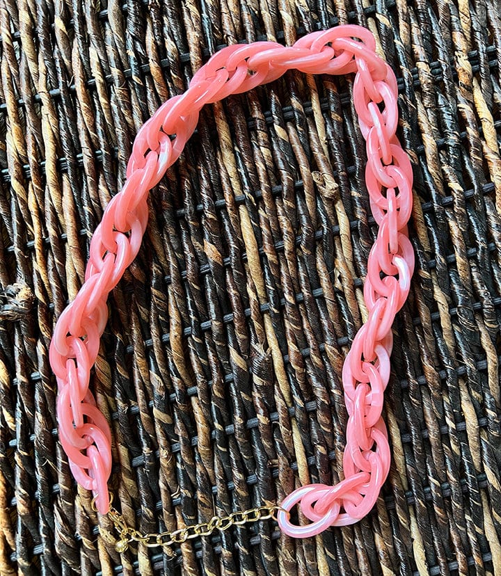 Resin Link Necklace