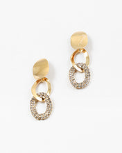 Load image into Gallery viewer, Dressy Gold Dipped Drop Earrings
