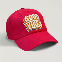 Load image into Gallery viewer, Good Vibes Baseball Cap
