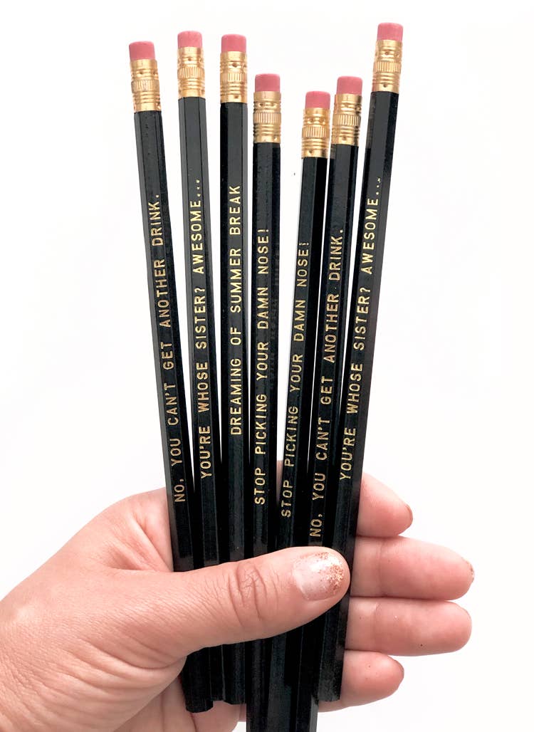 Teacher's life pencil set