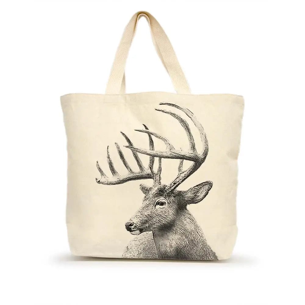 Buck Large Canvas Tote