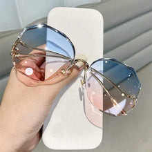 Load image into Gallery viewer, Blue/Pink Gradient Sunglasses
