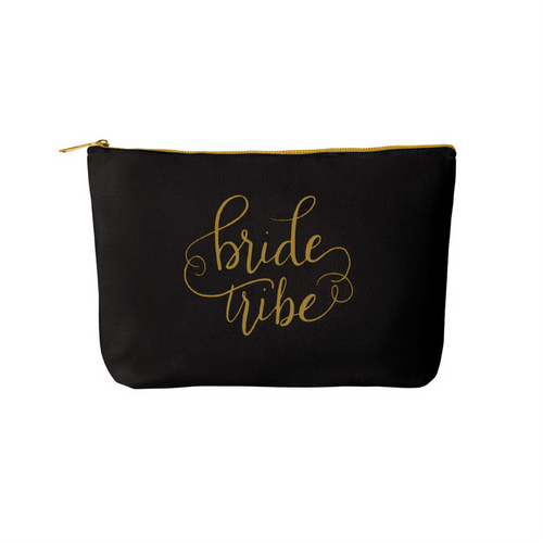 BRIDE TRIBE CANVAS MAKEUP BAG