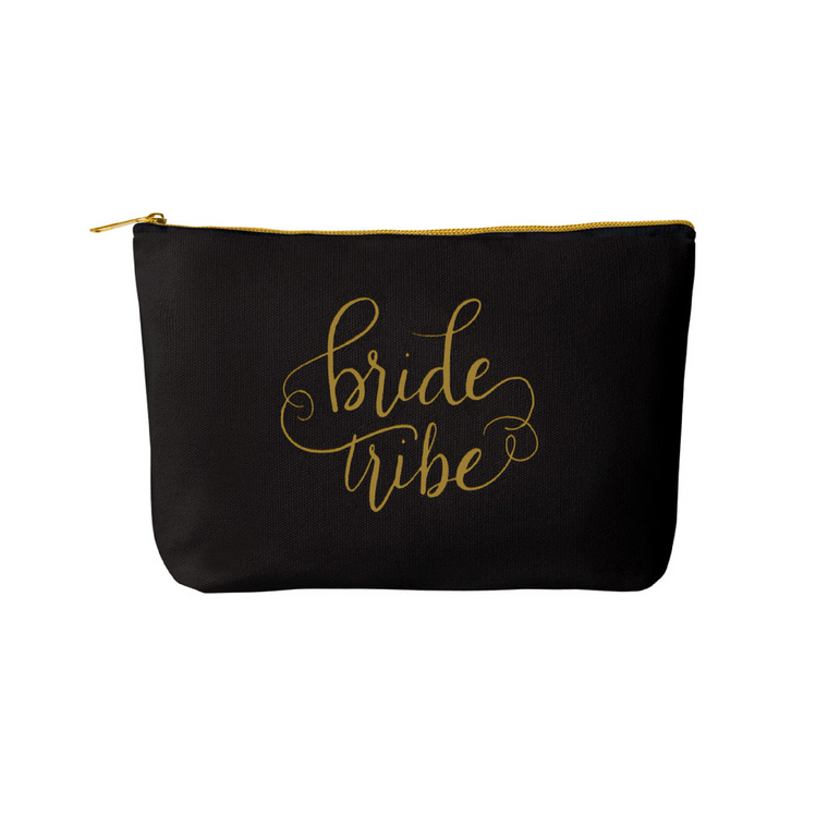 BRIDE TRIBE CANVAS MAKEUP BAG