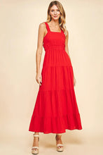 Load image into Gallery viewer, Sleeveless Tiered Maxi Dress
