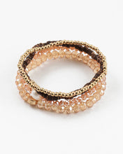 Load image into Gallery viewer, Wood Beads Beaded Stretch Bracelet
