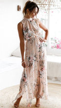 Load image into Gallery viewer, Floral Halter Dress
