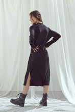 Load image into Gallery viewer, Sweater Dress in Black
