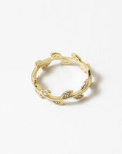 Load image into Gallery viewer, Sterling Silver Leaf Ring
