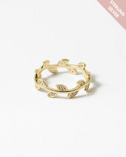 Load image into Gallery viewer, Sterling Silver Leaf Ring
