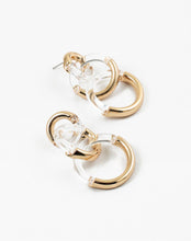 Load image into Gallery viewer, Lucite with Gold Earrings
