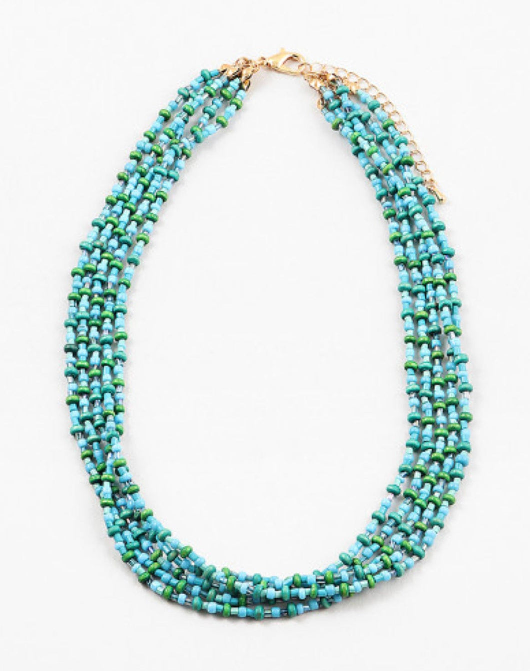 Turquoise Multi Strand Necklace