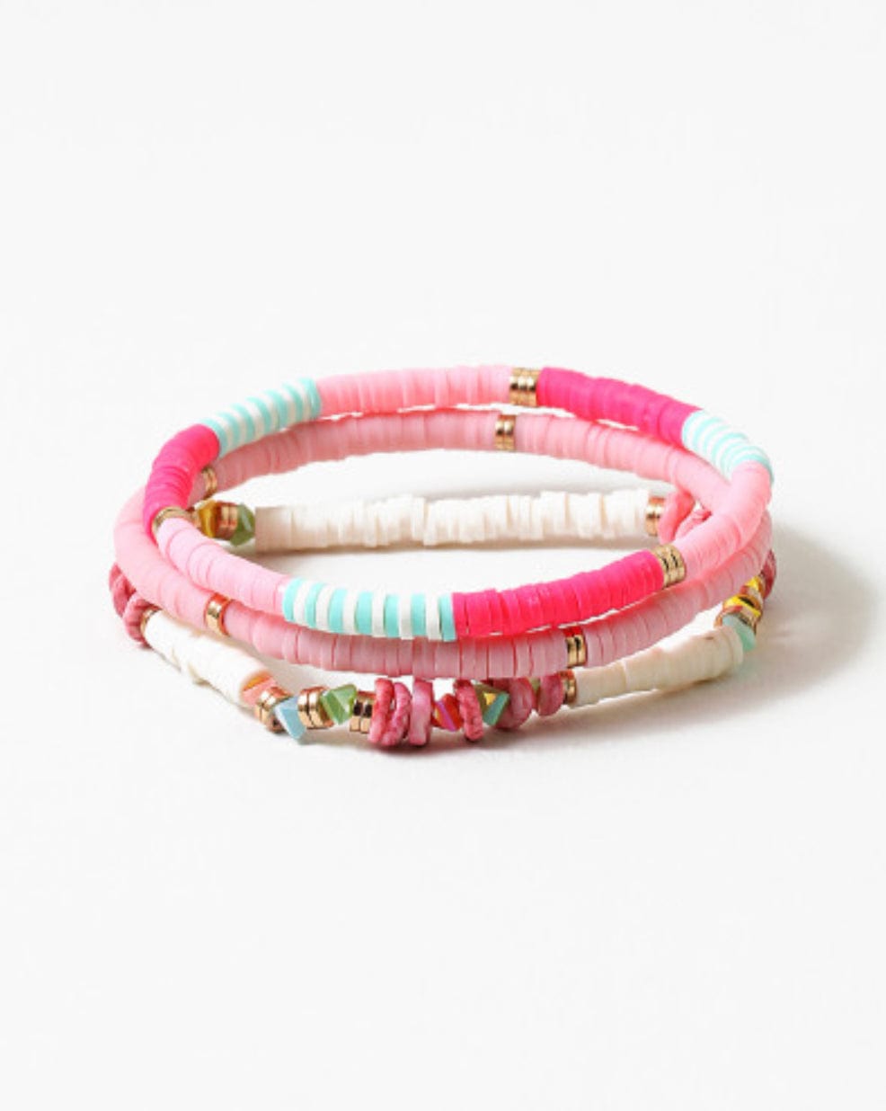 Rubber Beads Stretch Bracelet