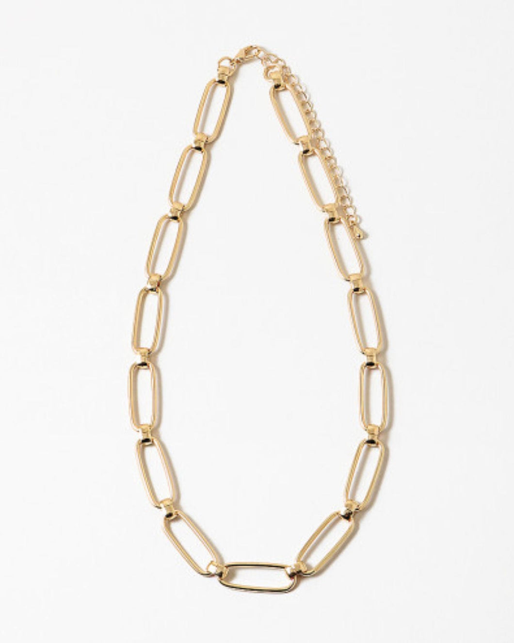 Large Paper Clip Necklace