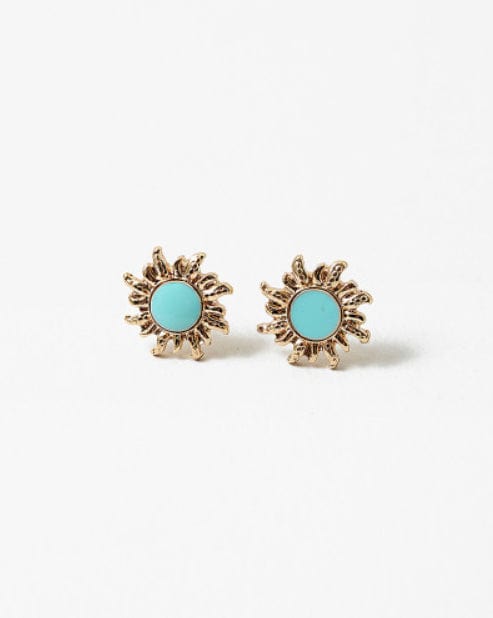 Gold with Blue Stud
